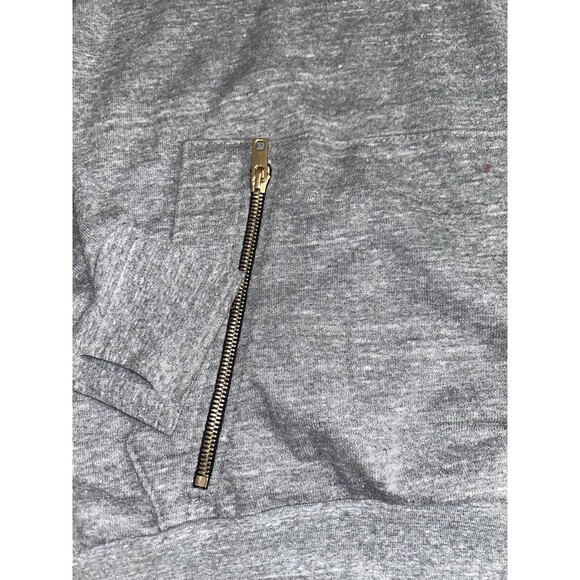 Aviator Nation Gray Hoodie with Rainbow Accents - Picture 3 of 12